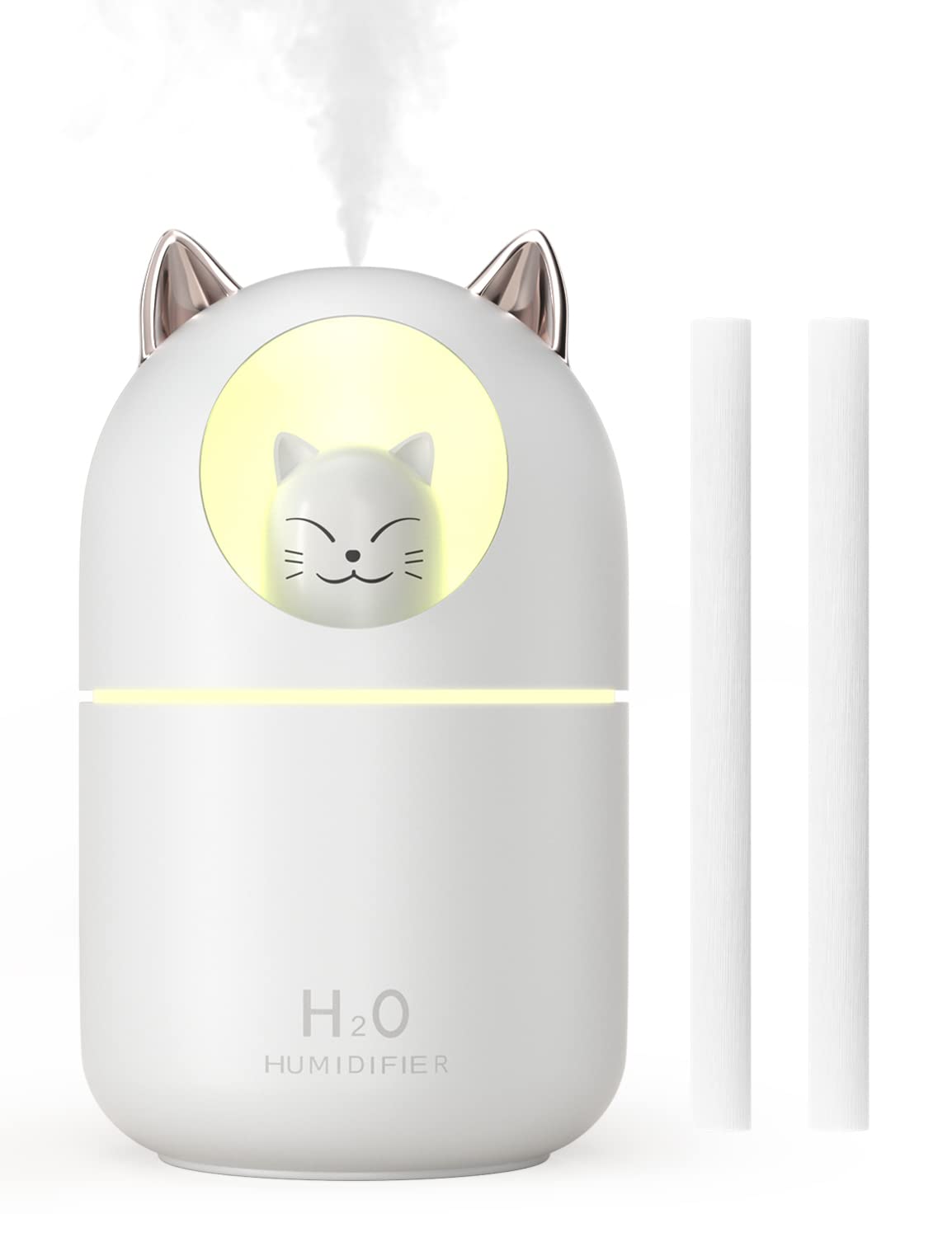 Amazon.com: Cool Mist Humidifier,300ml Mini Humidifiers with Night